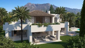 Exterior del proyecto Casa Attias diseñado para MOA, Milet Oliver Arquitectos