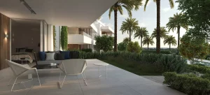 Terraza del proyecto Unico diseñado para el Grupo San Leopoldo