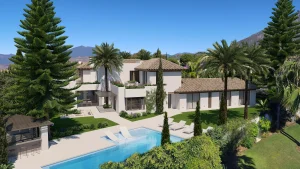 Exterior del proyecto Casa Attias diseñado para MOA, Milet Oliver Arquitectos
